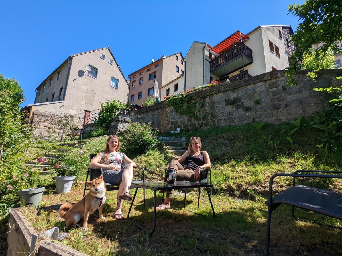 Апартаменти Urlaubstraum Mit Pool, Terrasse & Fluss Im Garten - Ut Зебніц Екстер'єр фото